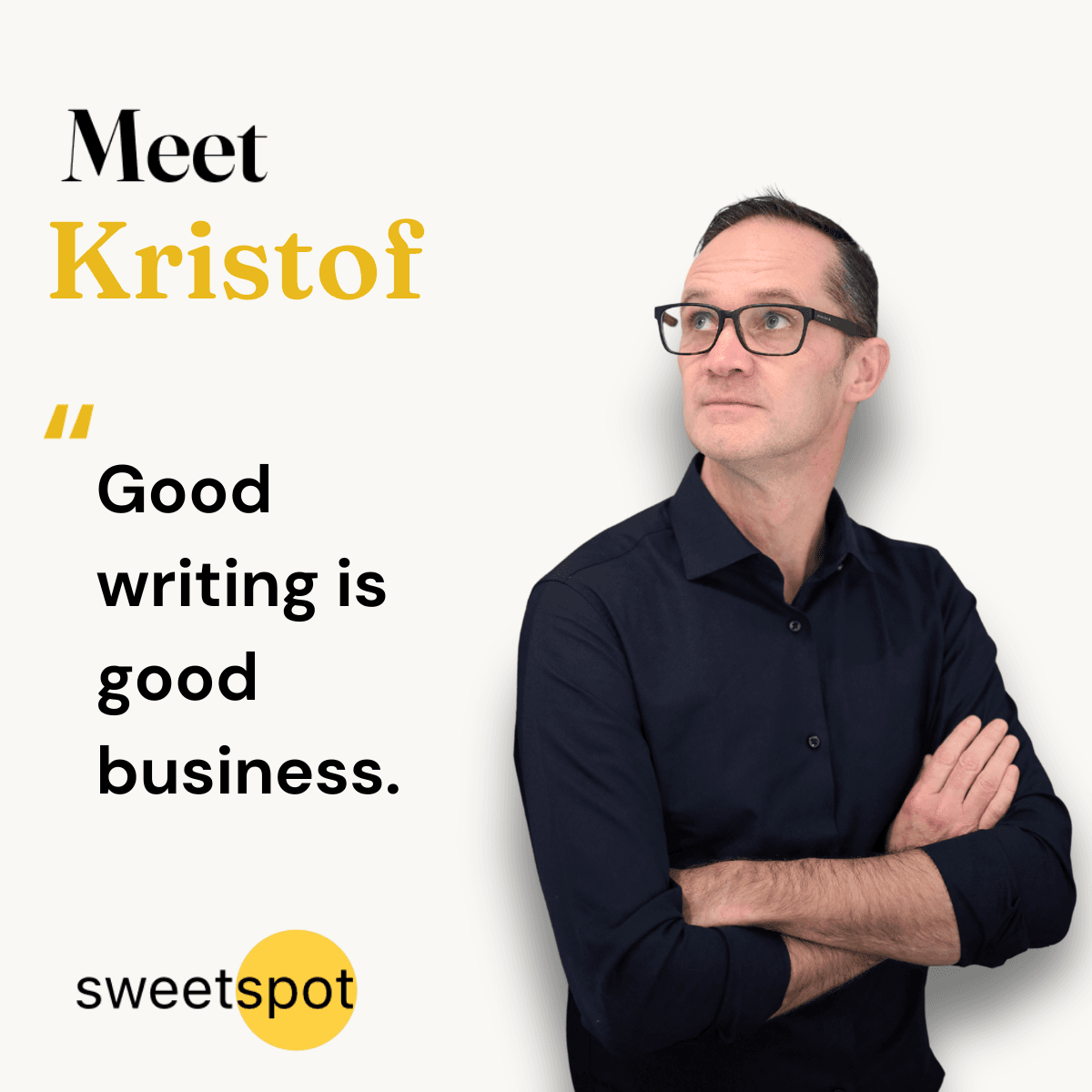 Kristof Maddelein, B2B storyteller